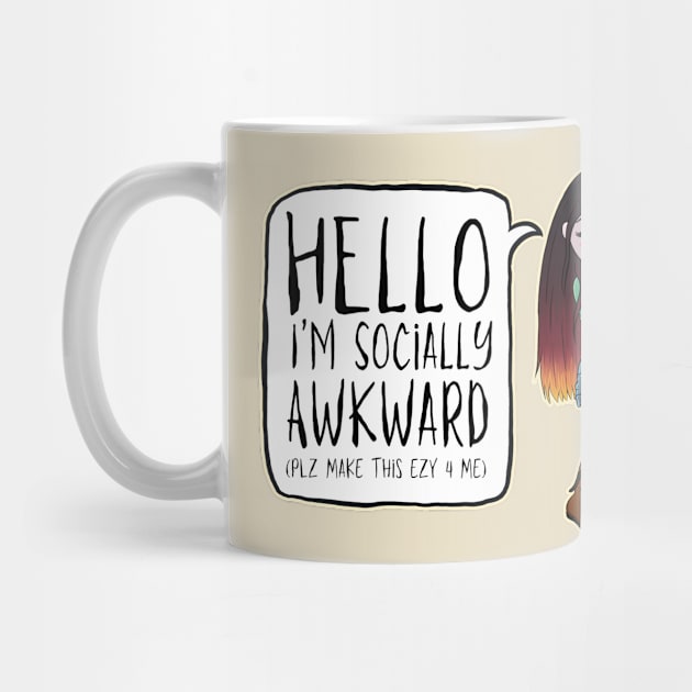 Socially Awkward by SwanStarDesigns